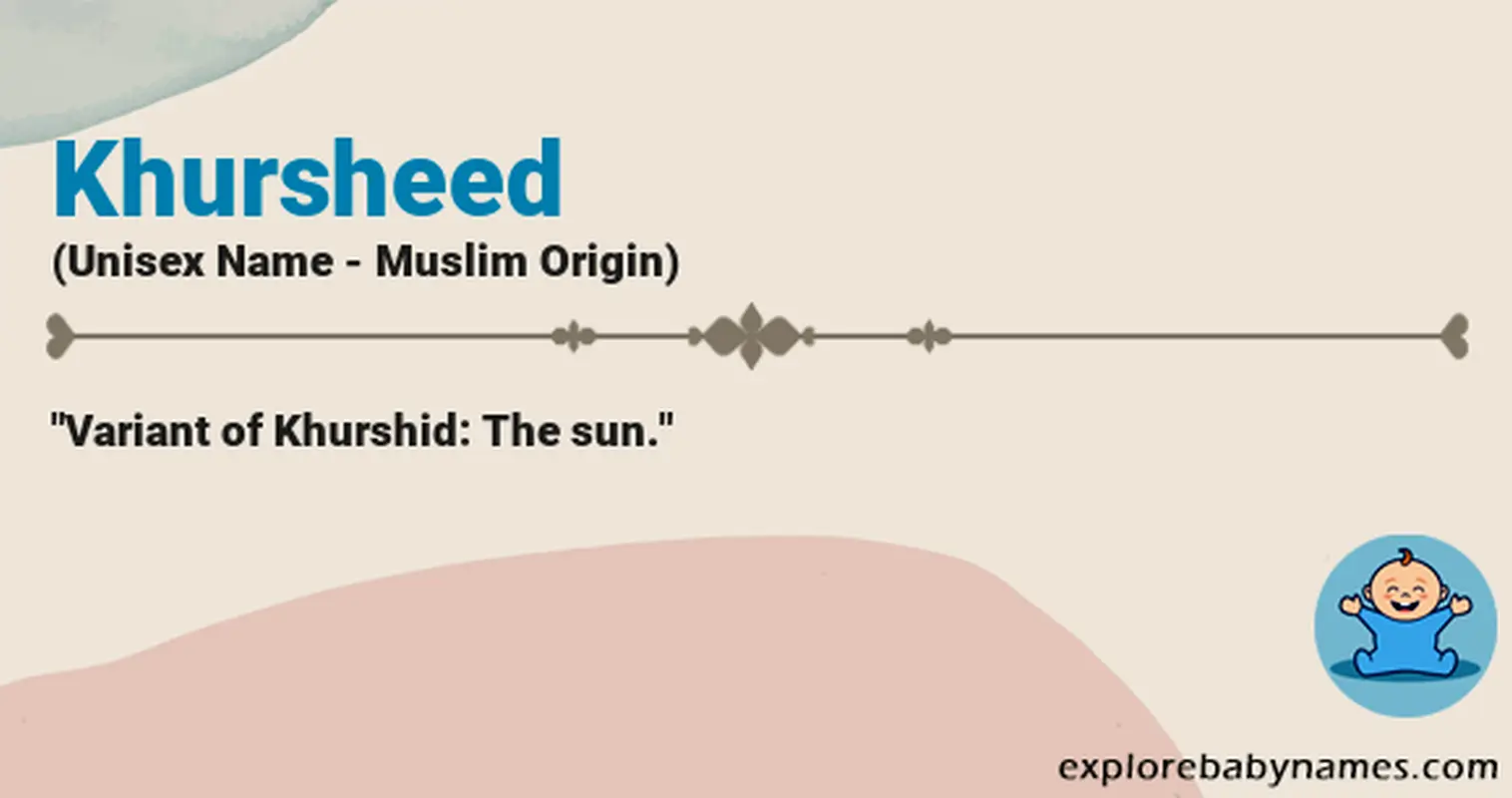 Meaning of Khursheed