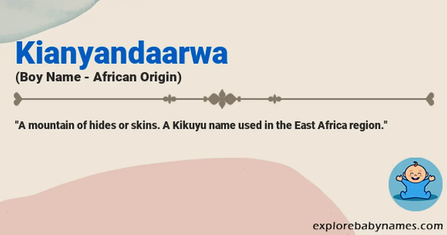Meaning of Kianyandaarwa