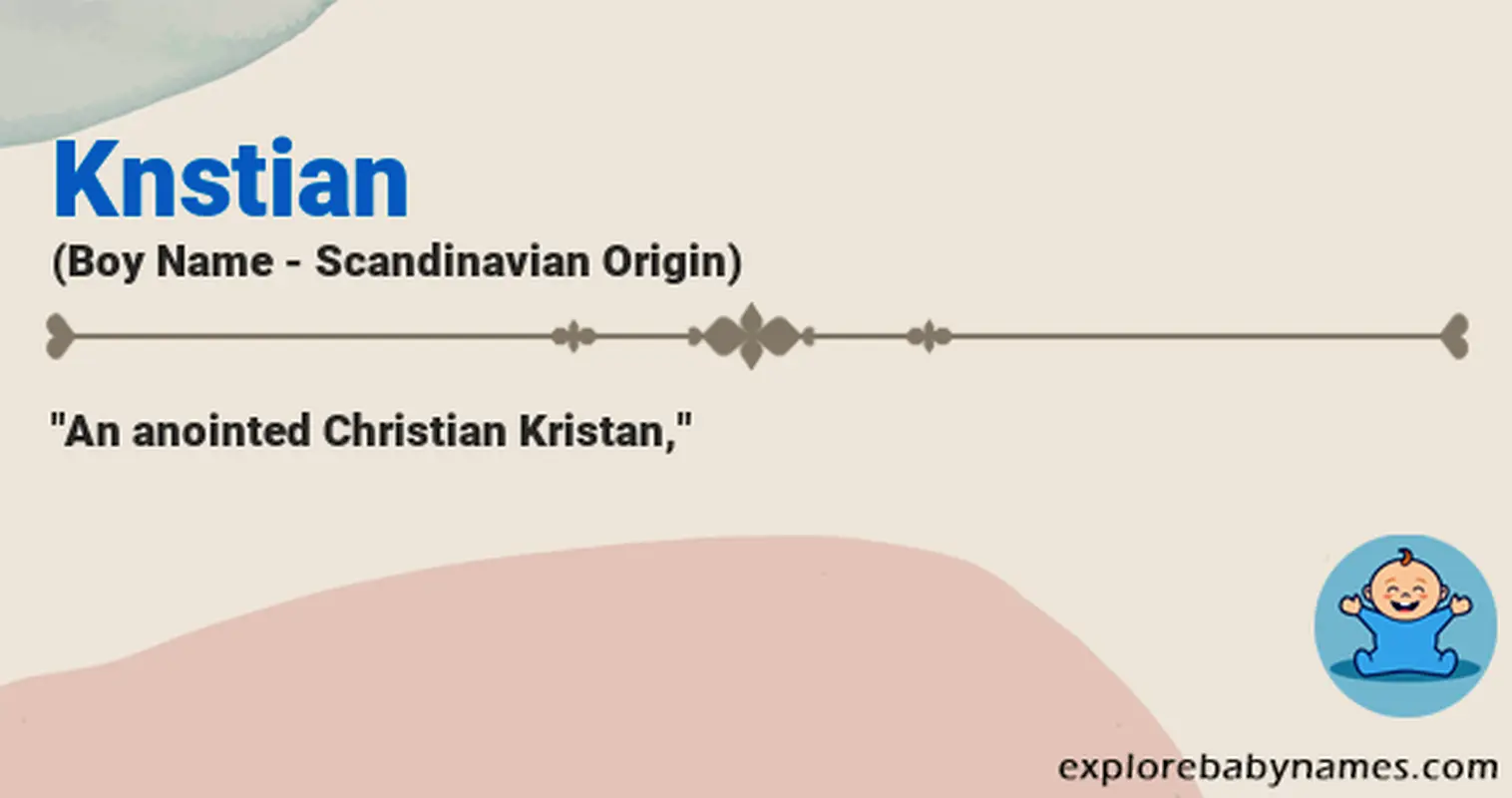 Meaning of Knstian