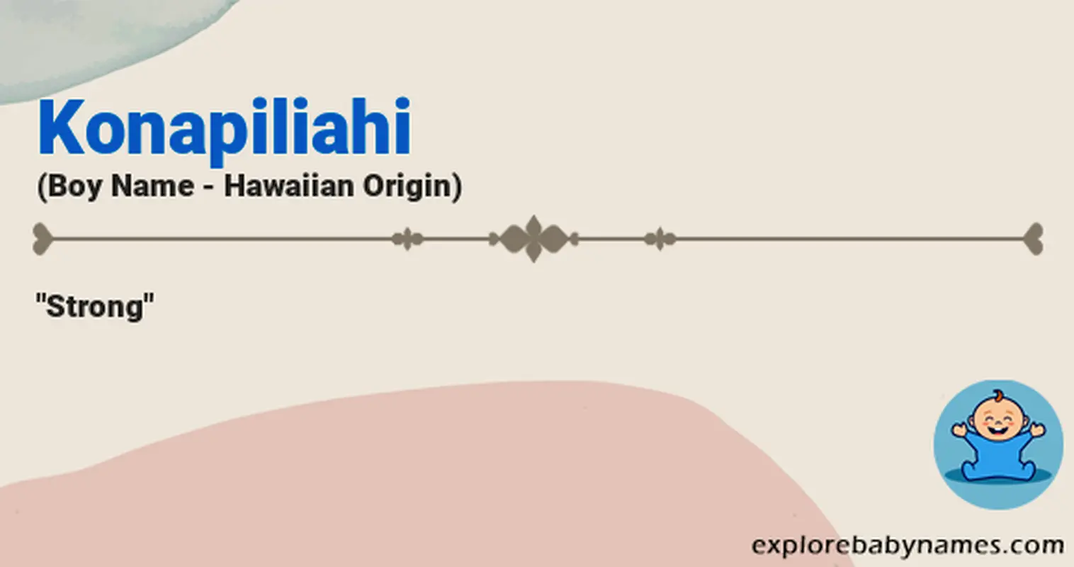Meaning of Konapiliahi