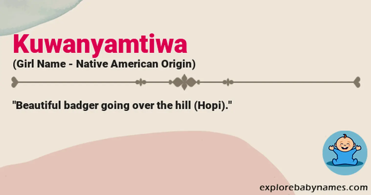Meaning of Kuwanyamtiwa