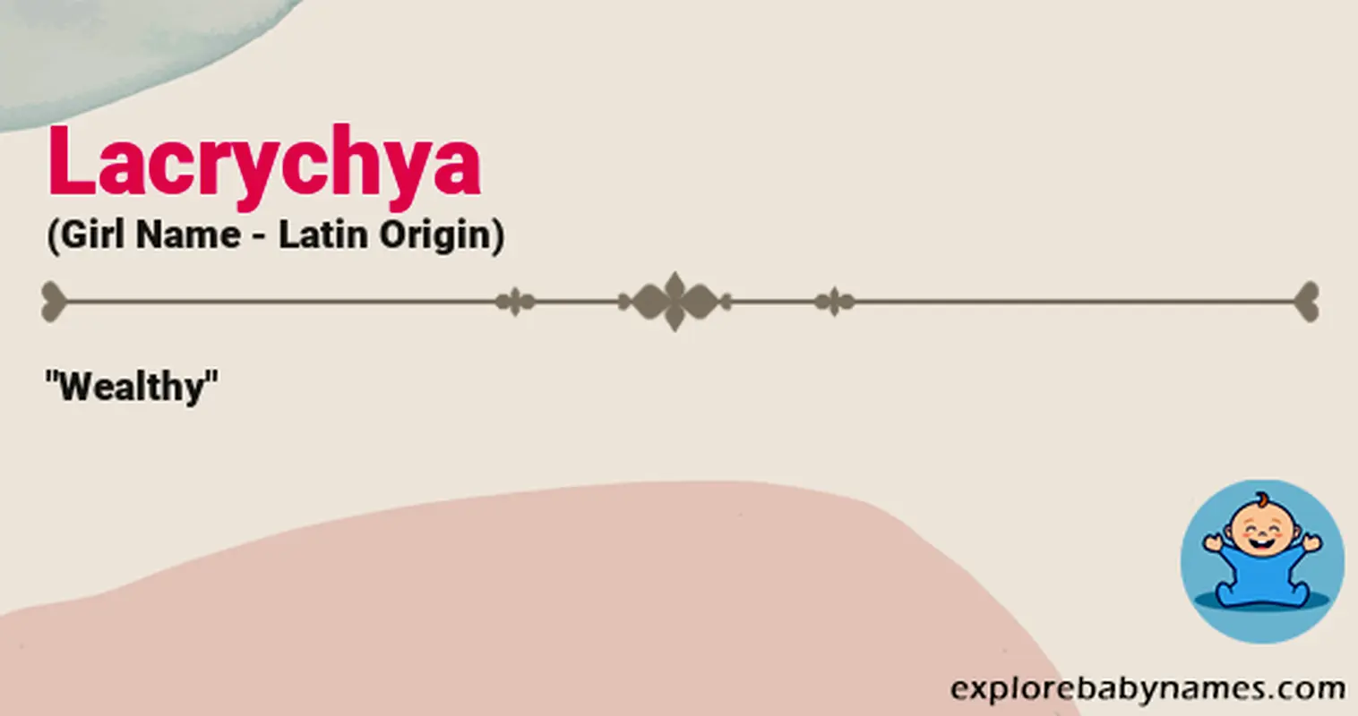 Meaning of Lacrychya