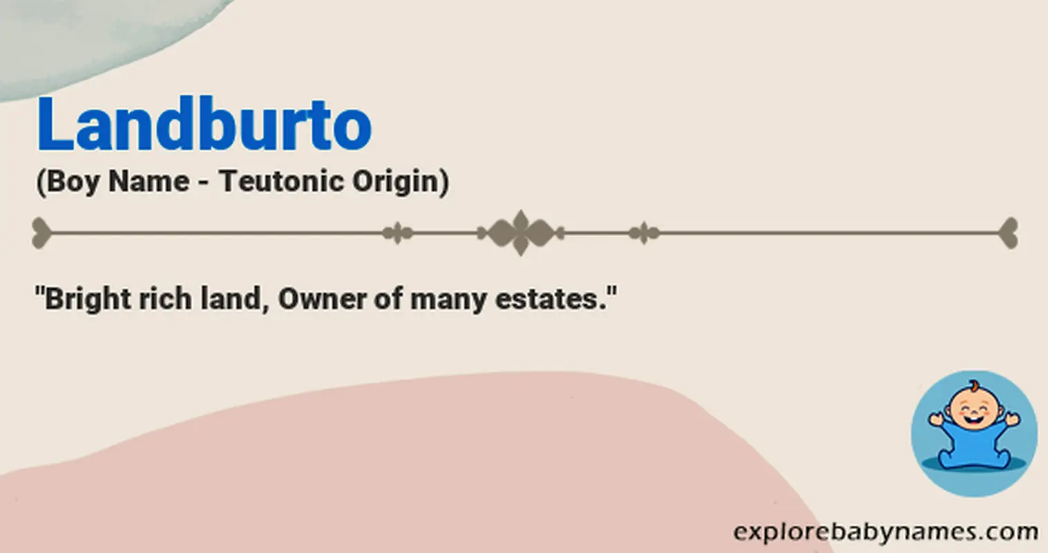Meaning of Landburto