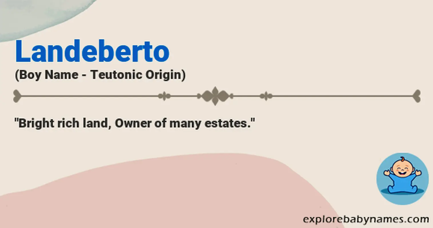 Meaning of Landeberto