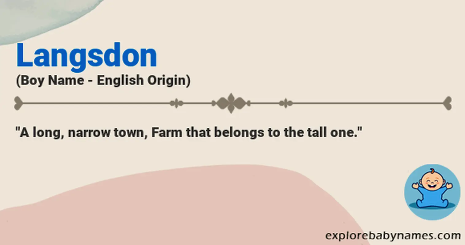 Meaning of Langsdon