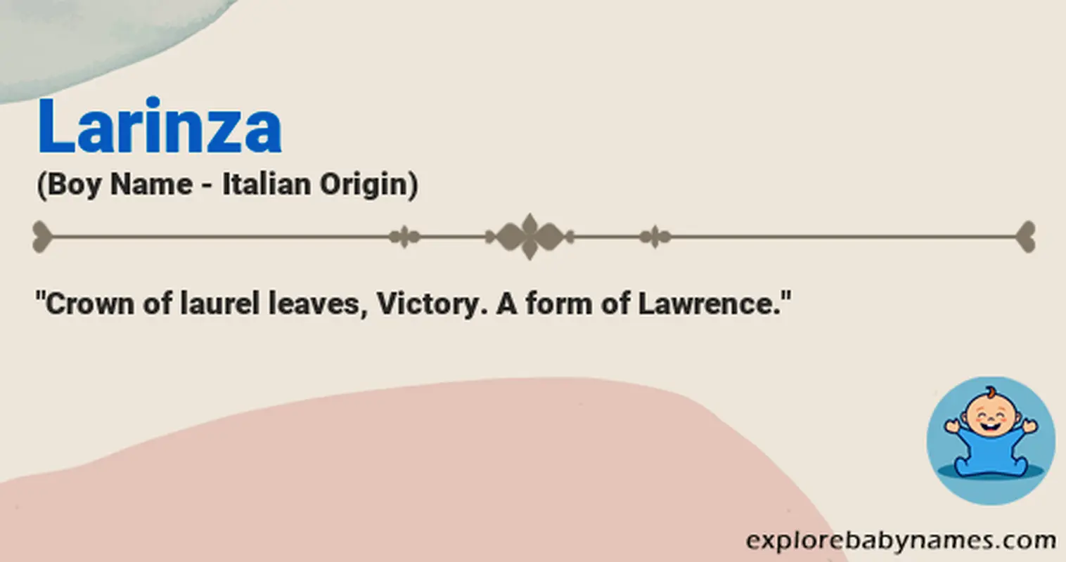 Meaning of Larinza