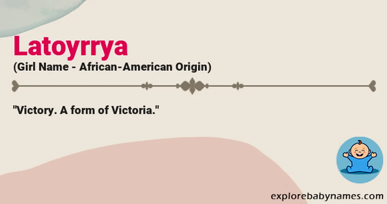 Meaning of Latoyrrya