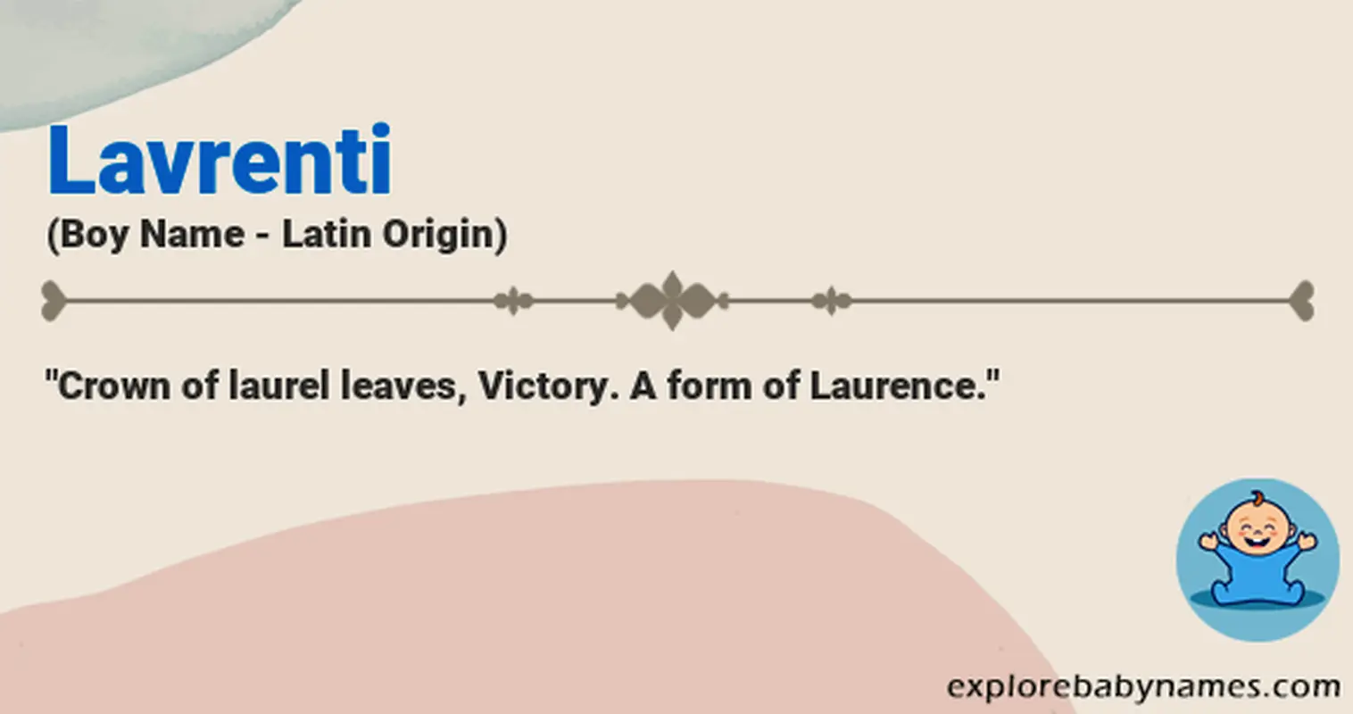 Meaning of Lavrenti
