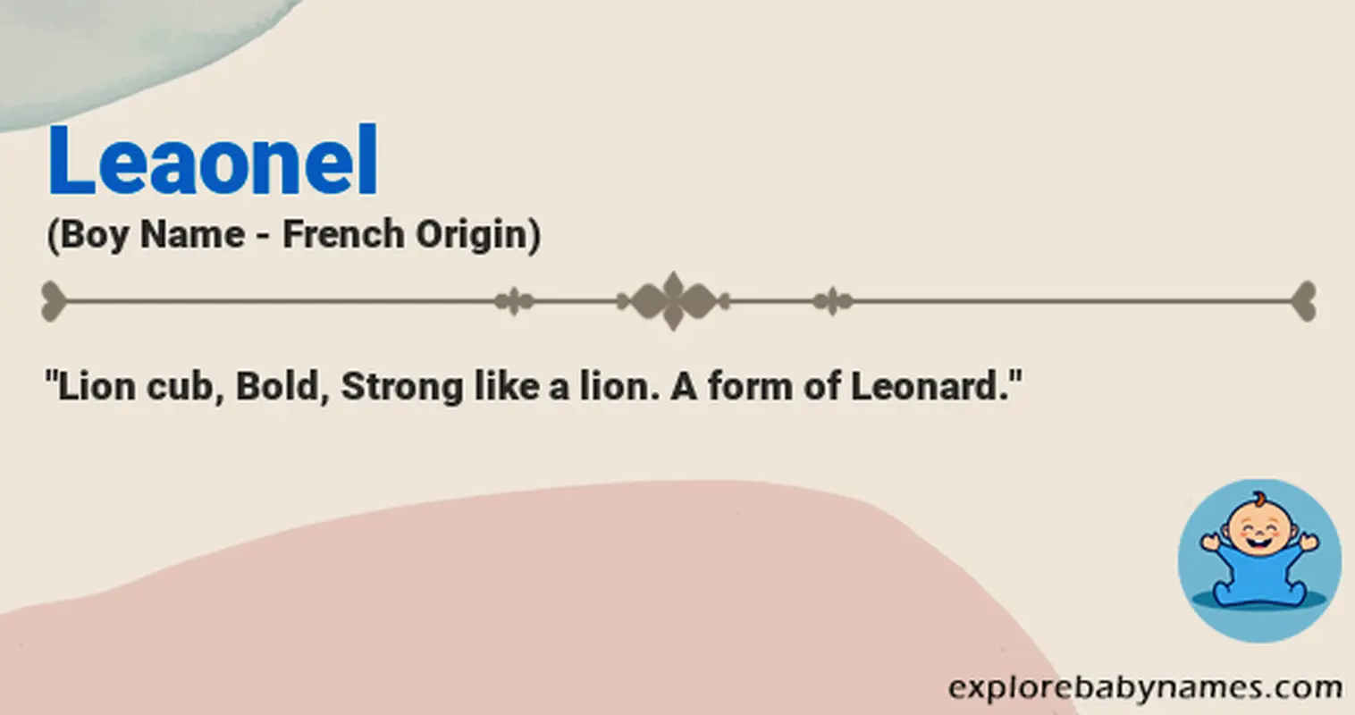 Meaning of Leaonel
