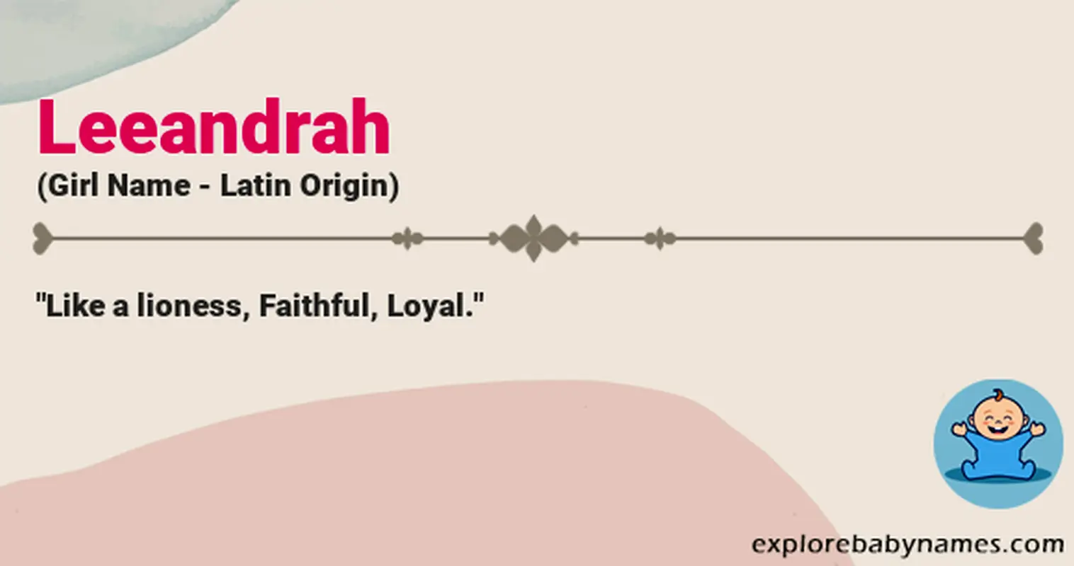 Meaning of Leeandrah