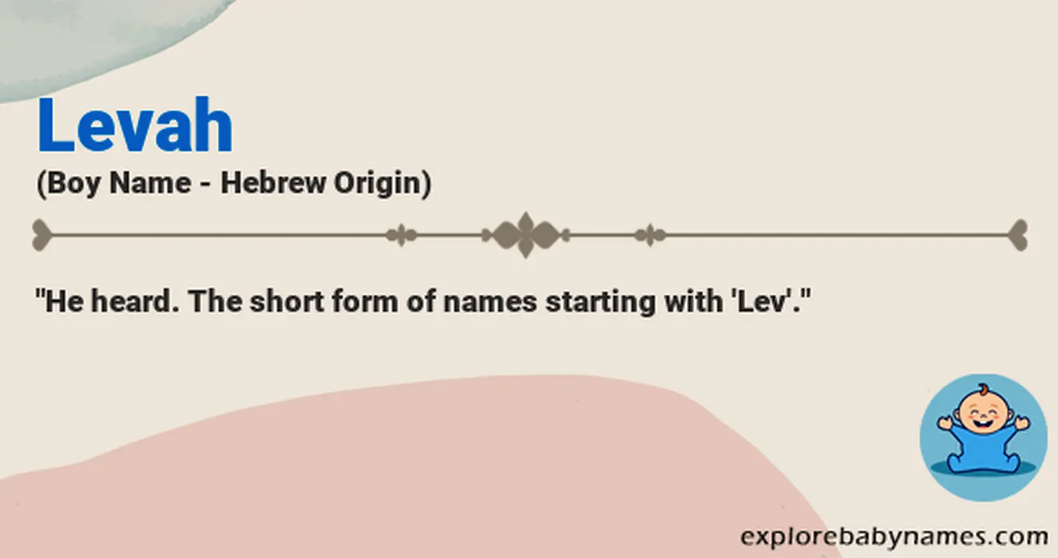 Meaning of Levah
