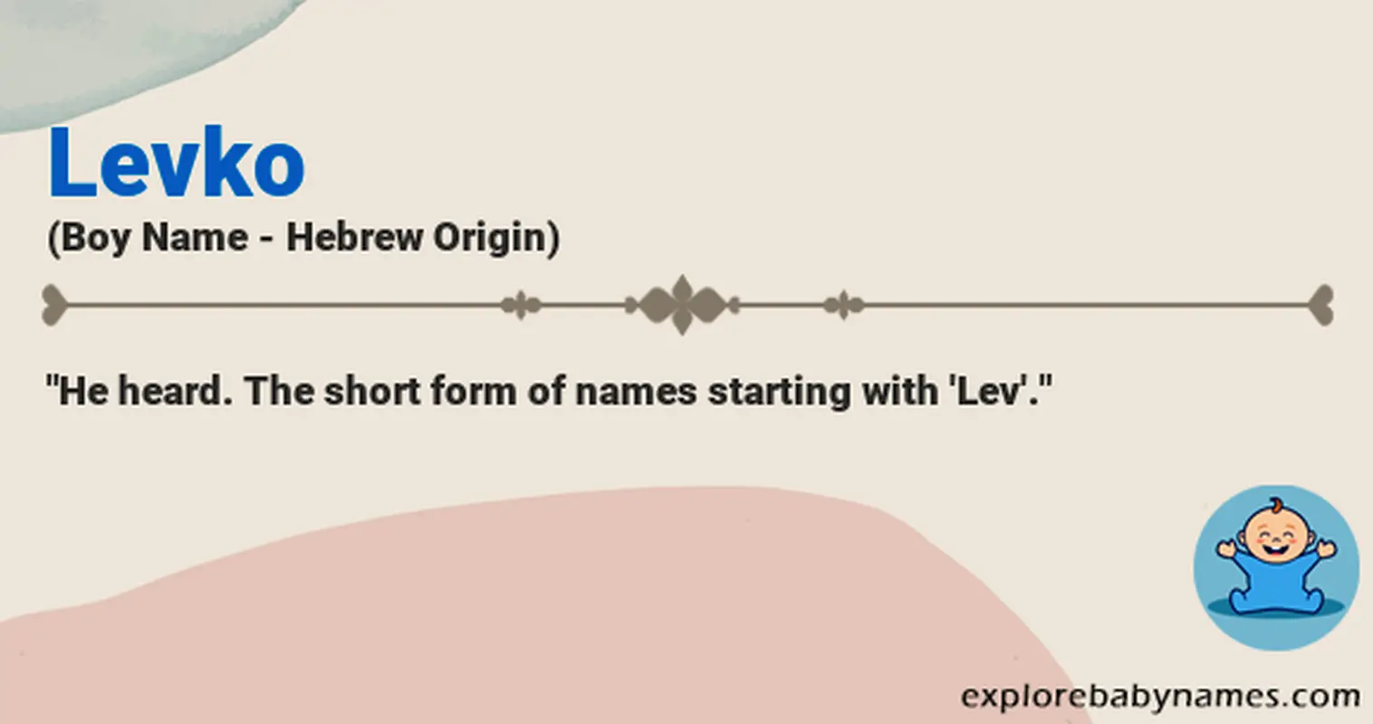 Meaning of Levko