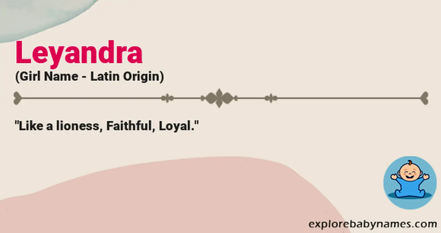 Meaning of Leyandra