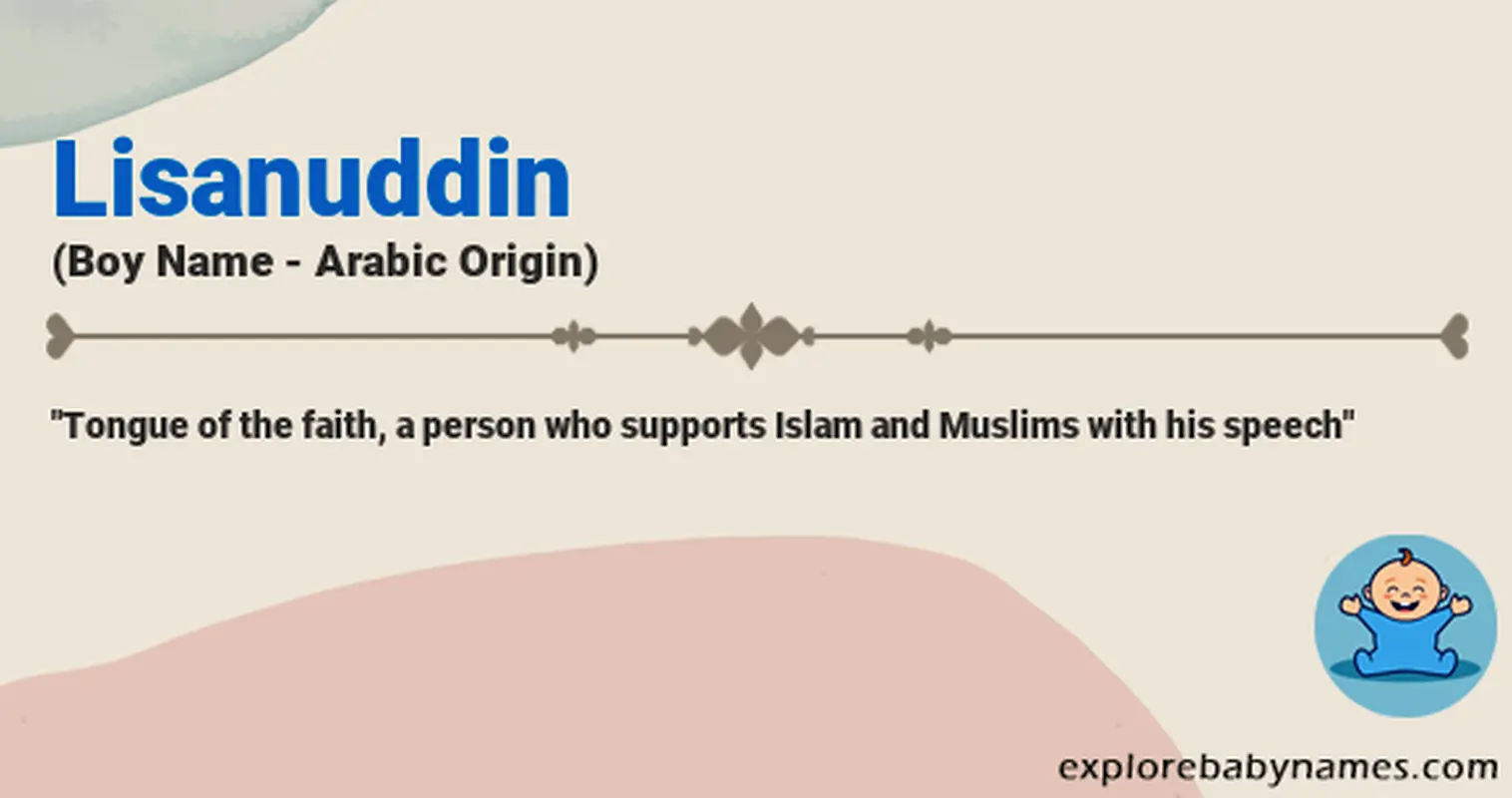 Meaning of Lisanuddin