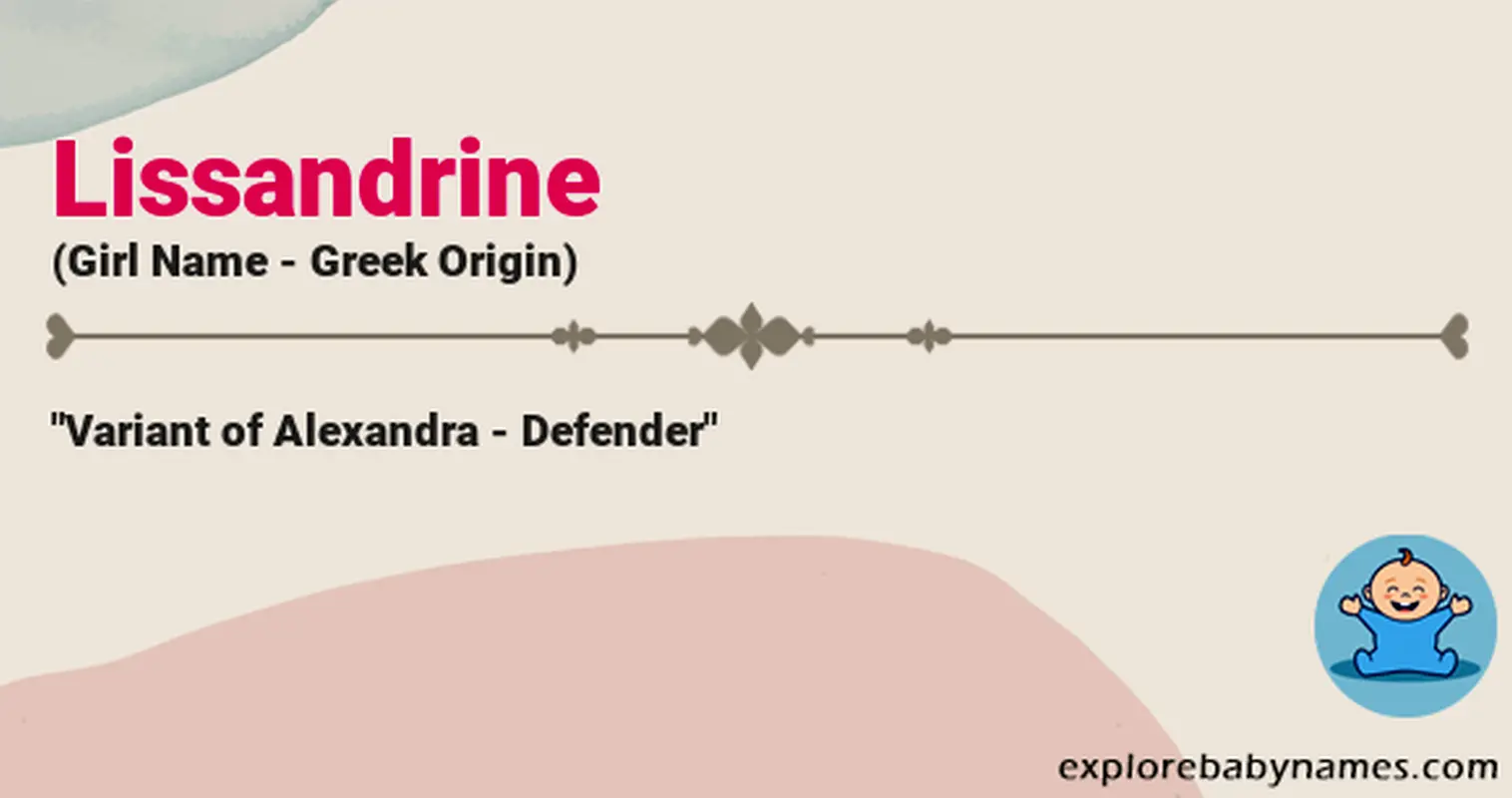Meaning of Lissandrine