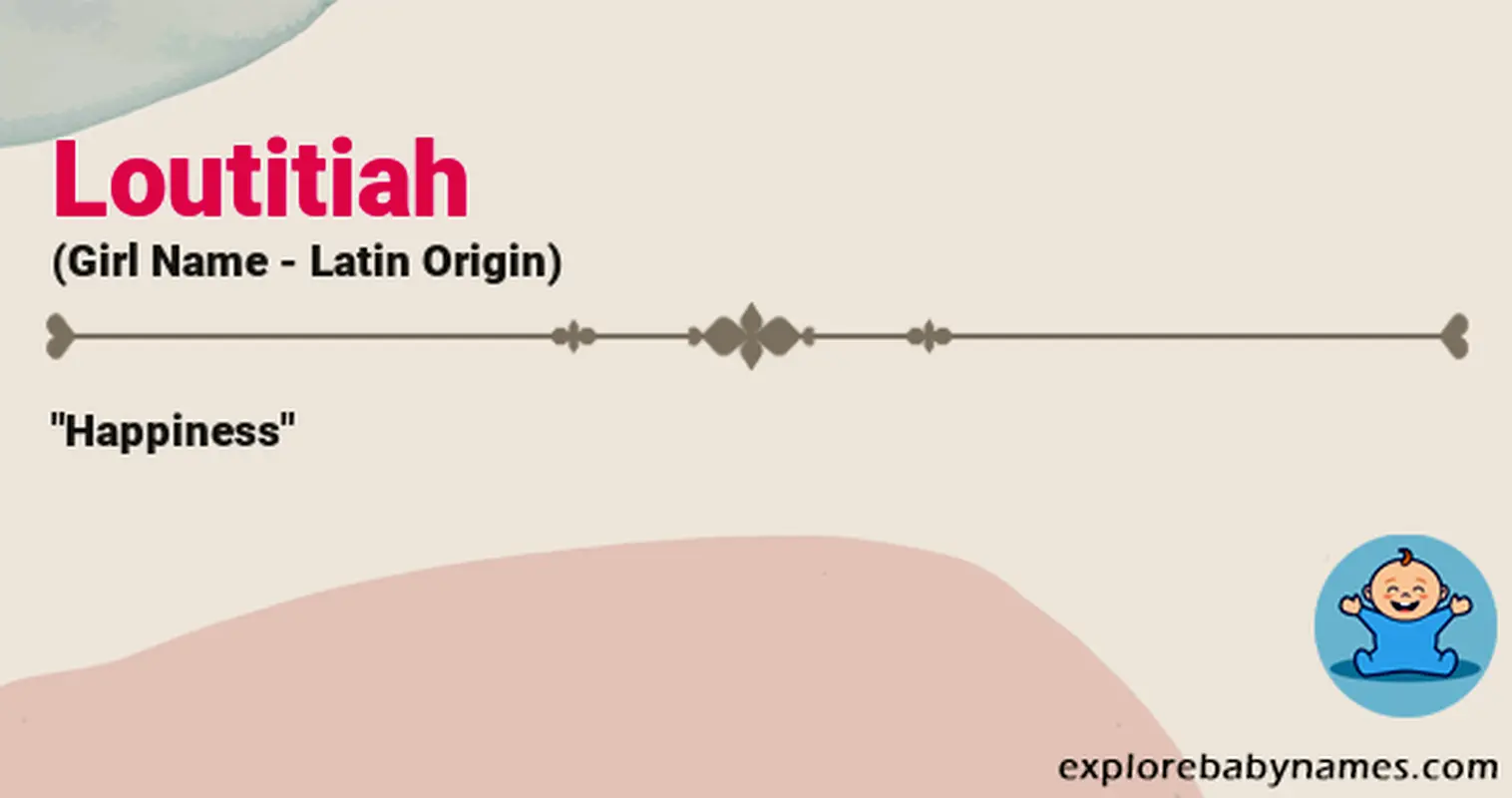 Meaning of Loutitiah