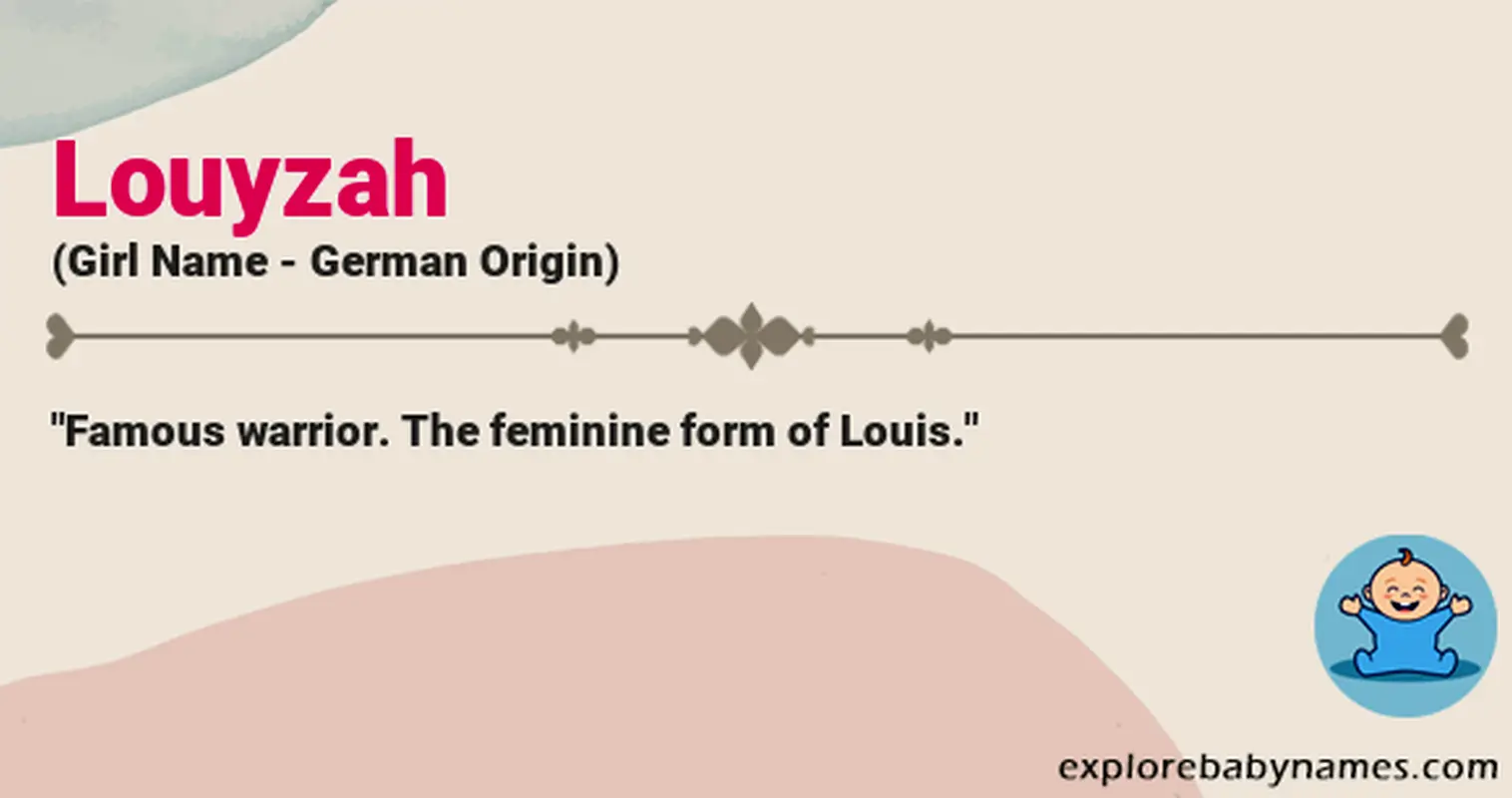 Meaning of Louyzah