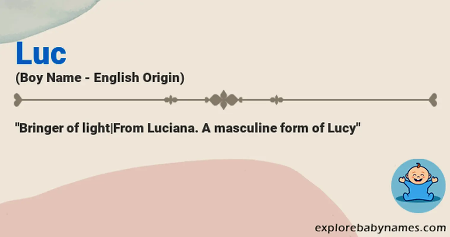 Meaning of Luc