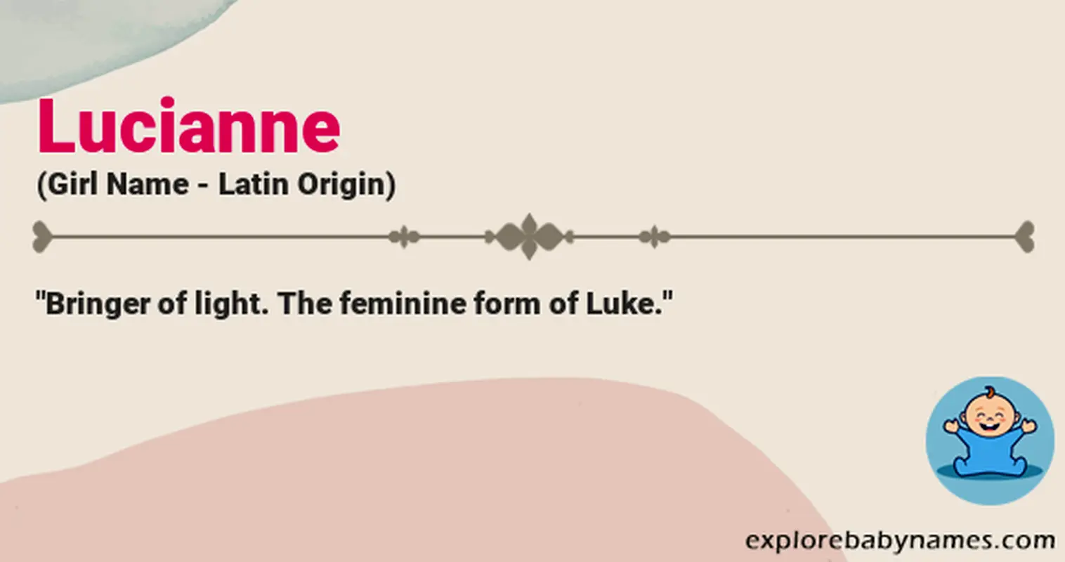 Meaning of Lucianne