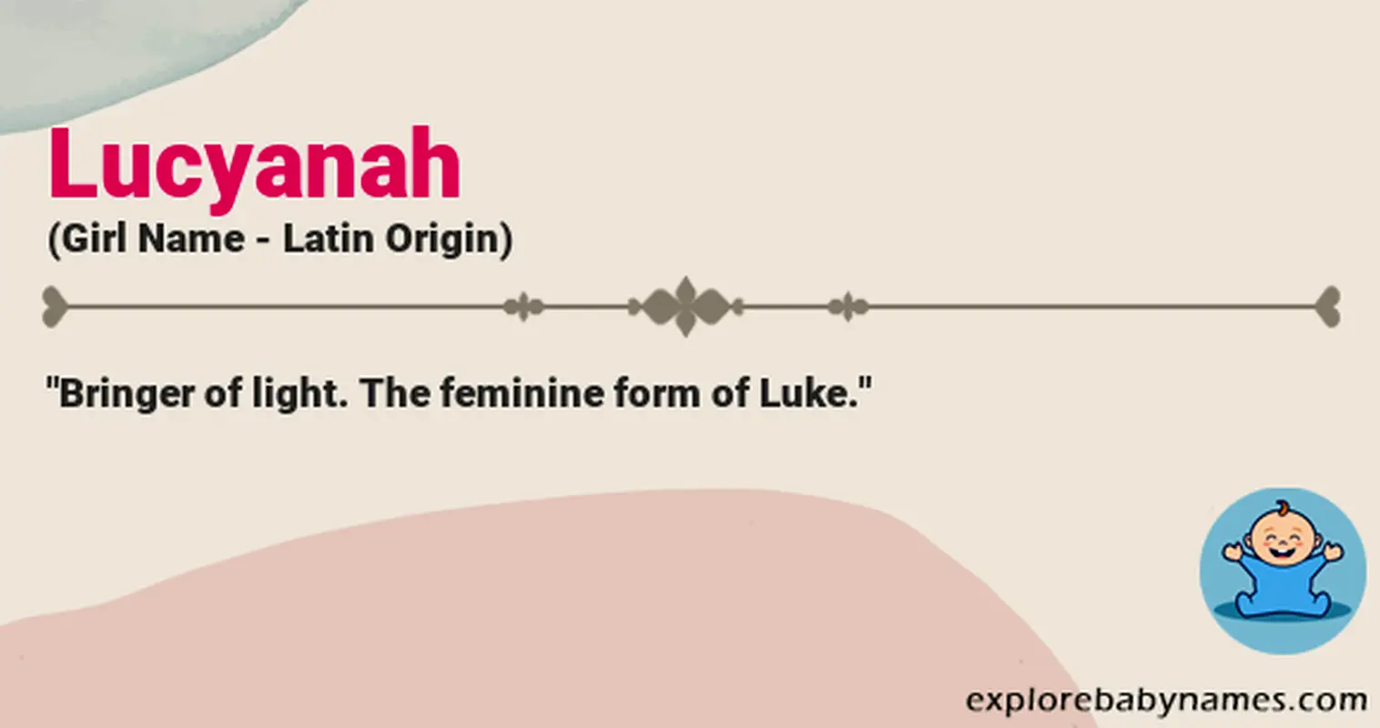 Meaning of Lucyanah