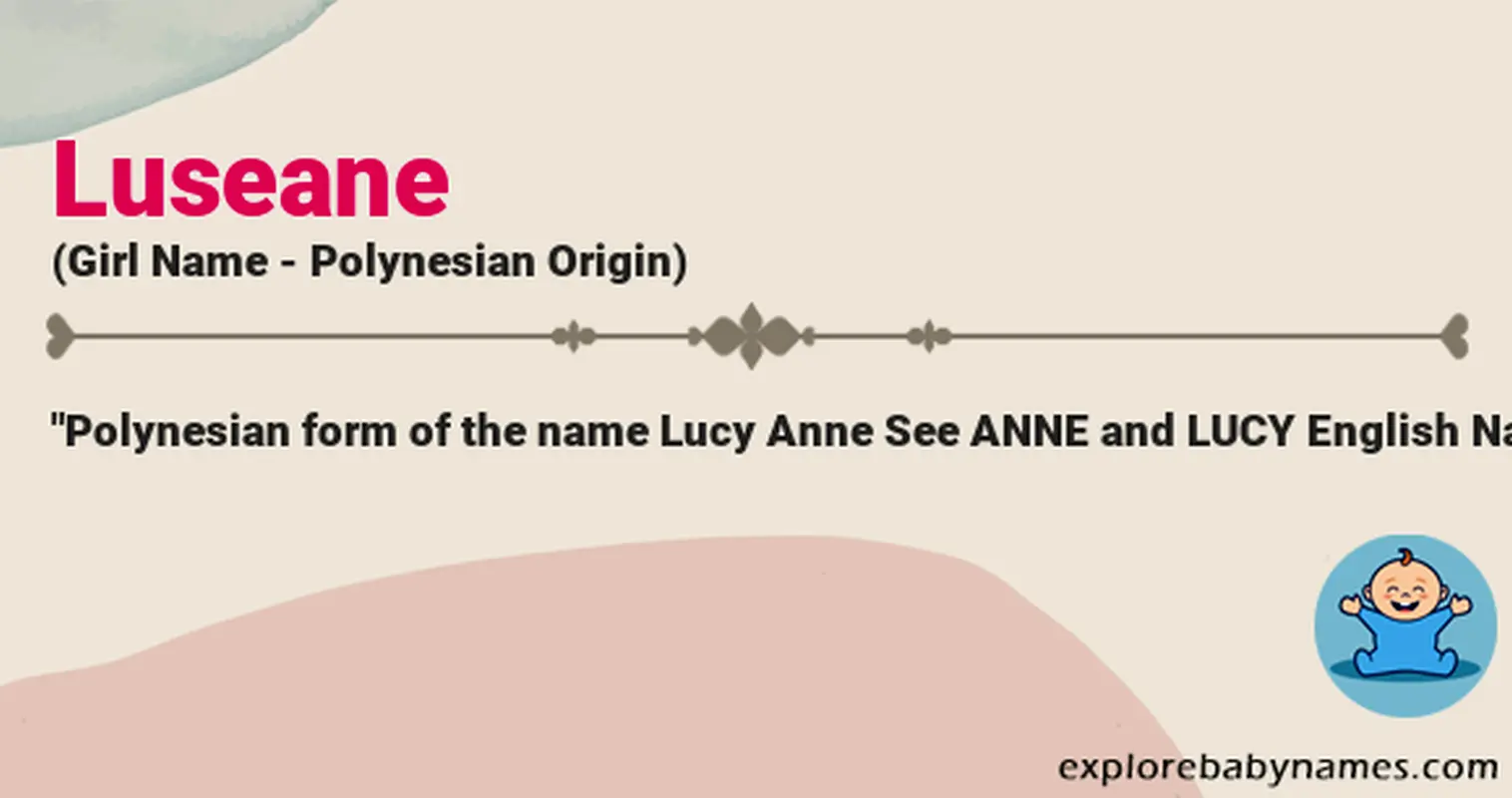 Meaning of Luseane