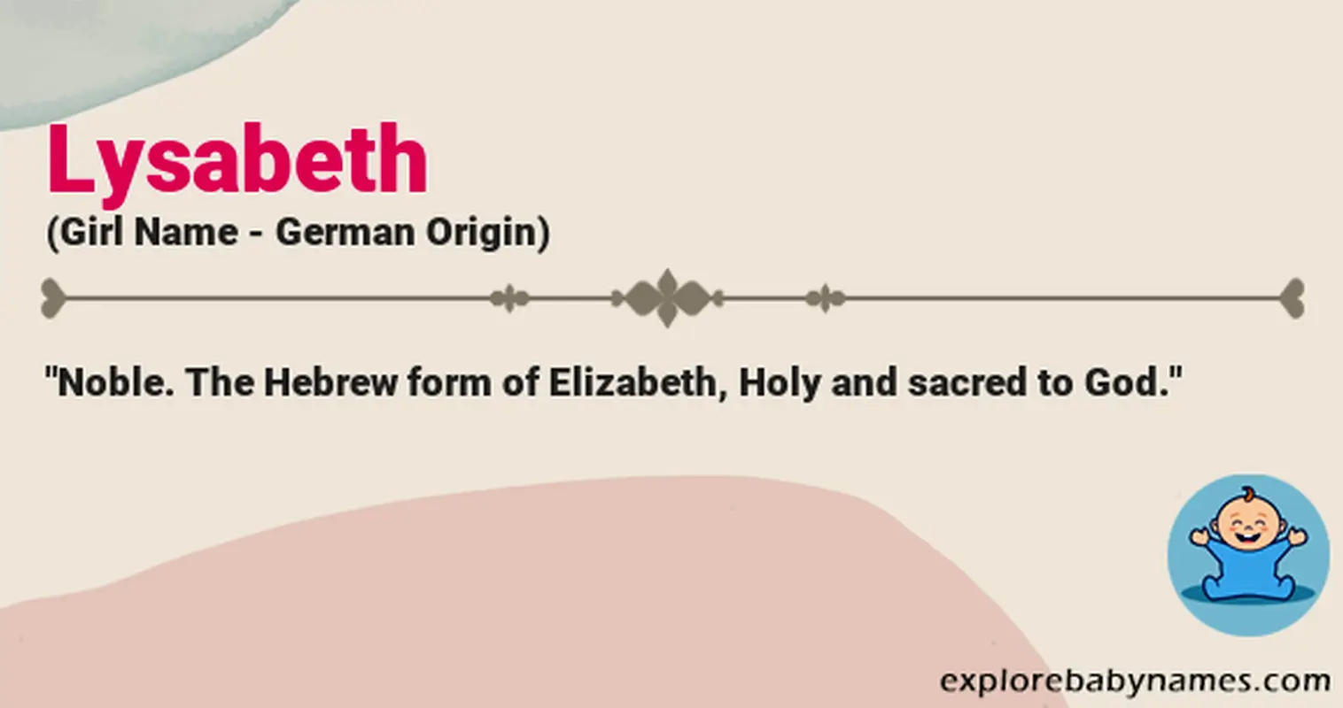 Meaning of Lysabeth