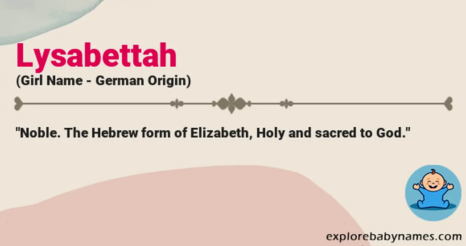 Meaning of Lysabettah