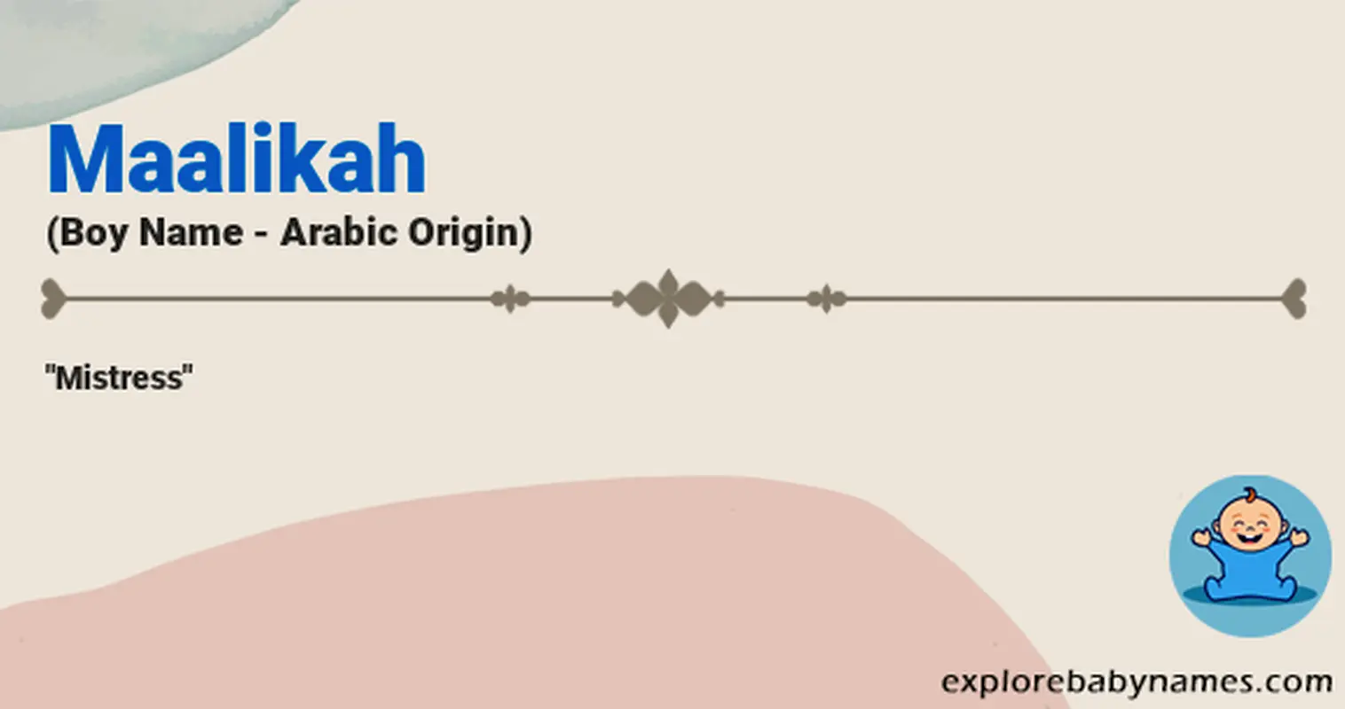 Meaning of Maalikah