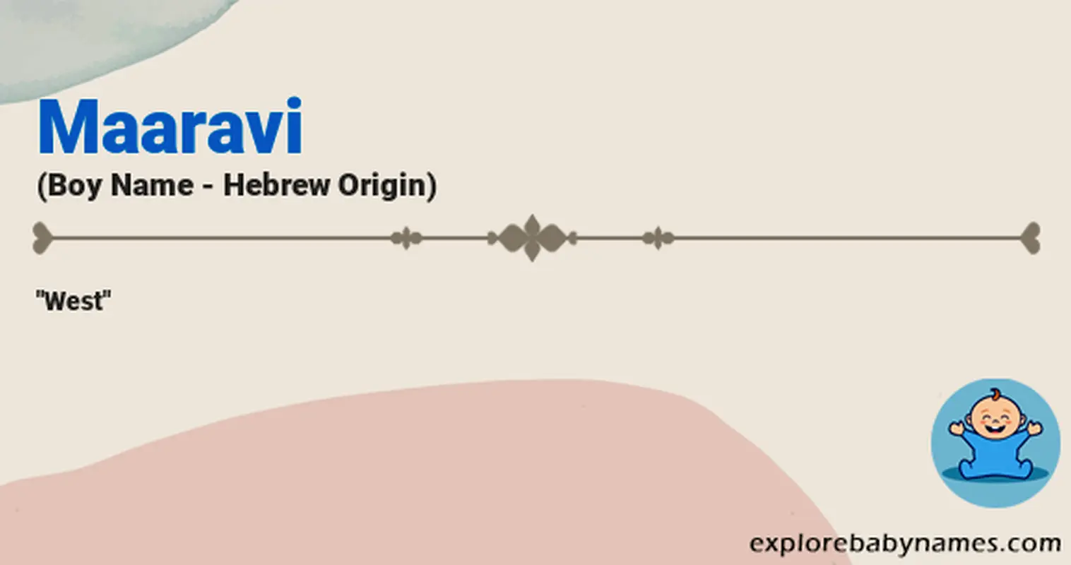 Meaning of Maaravi