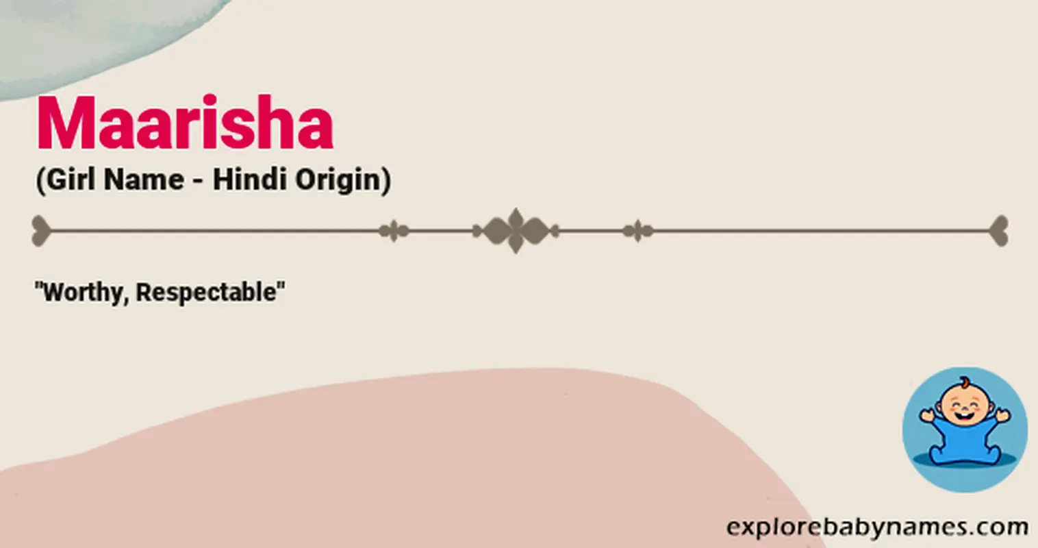 Meaning of Maarisha