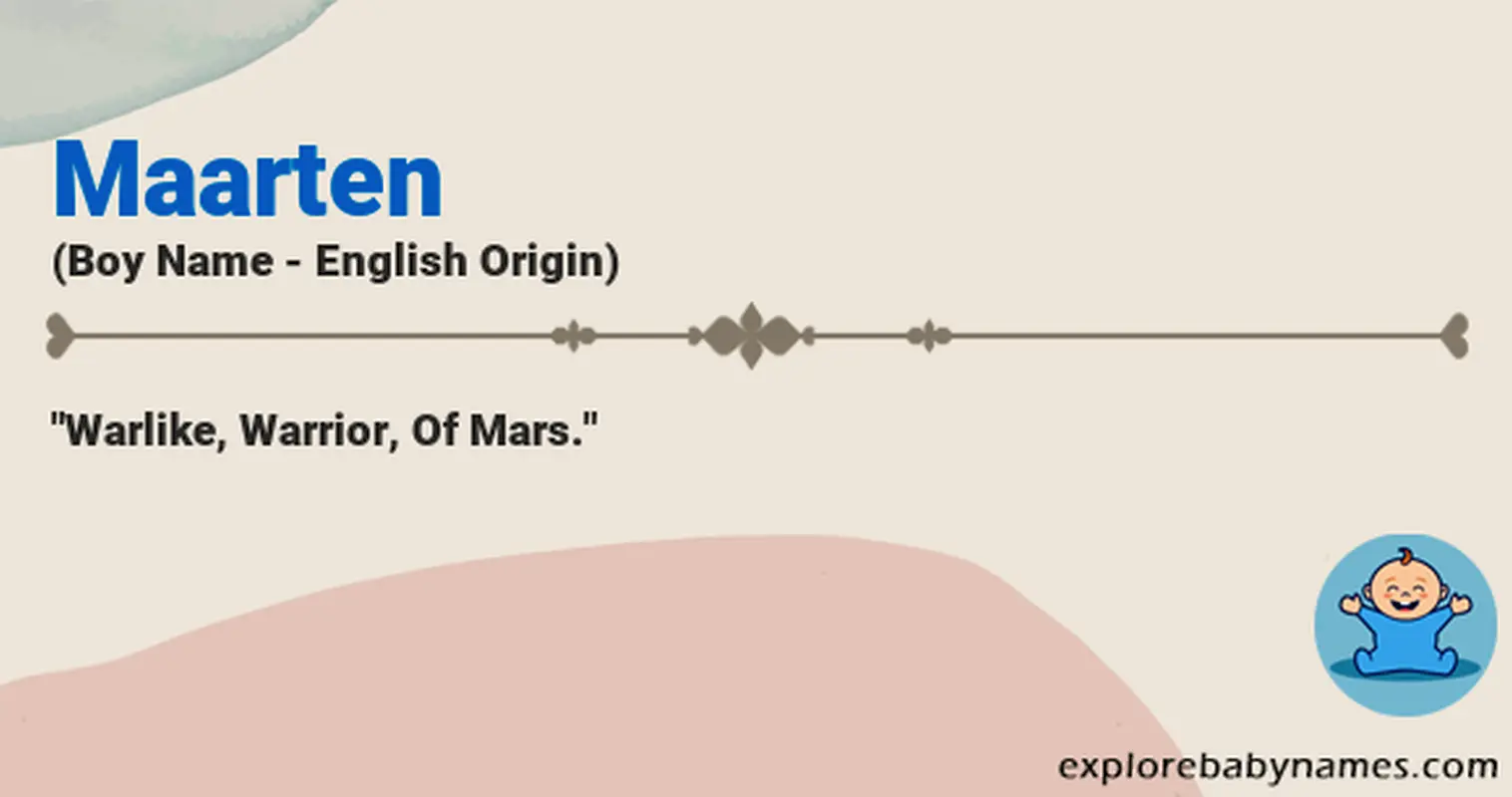 Meaning of Maarten