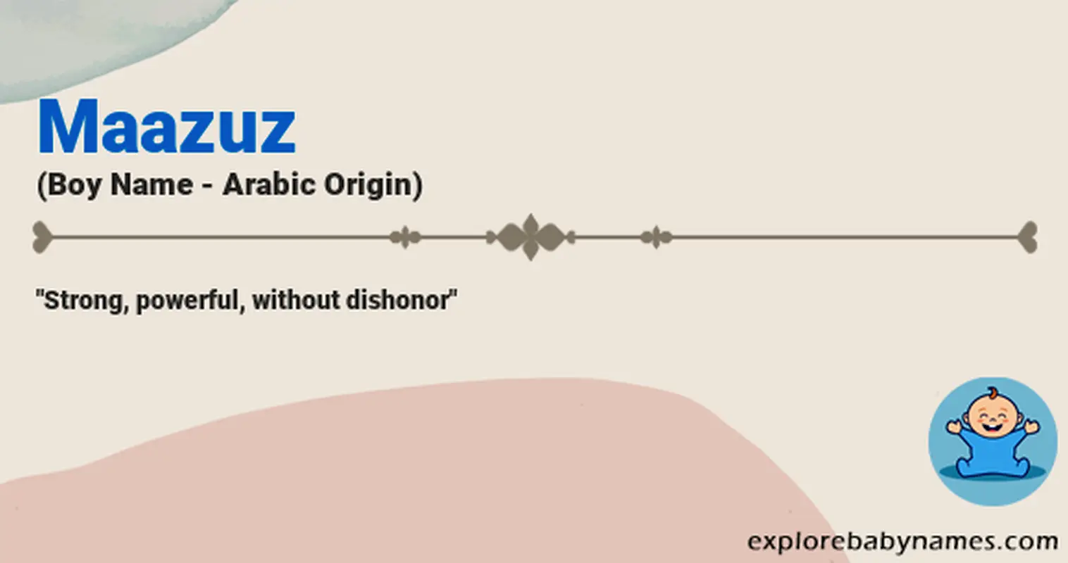 Meaning of Maazuz