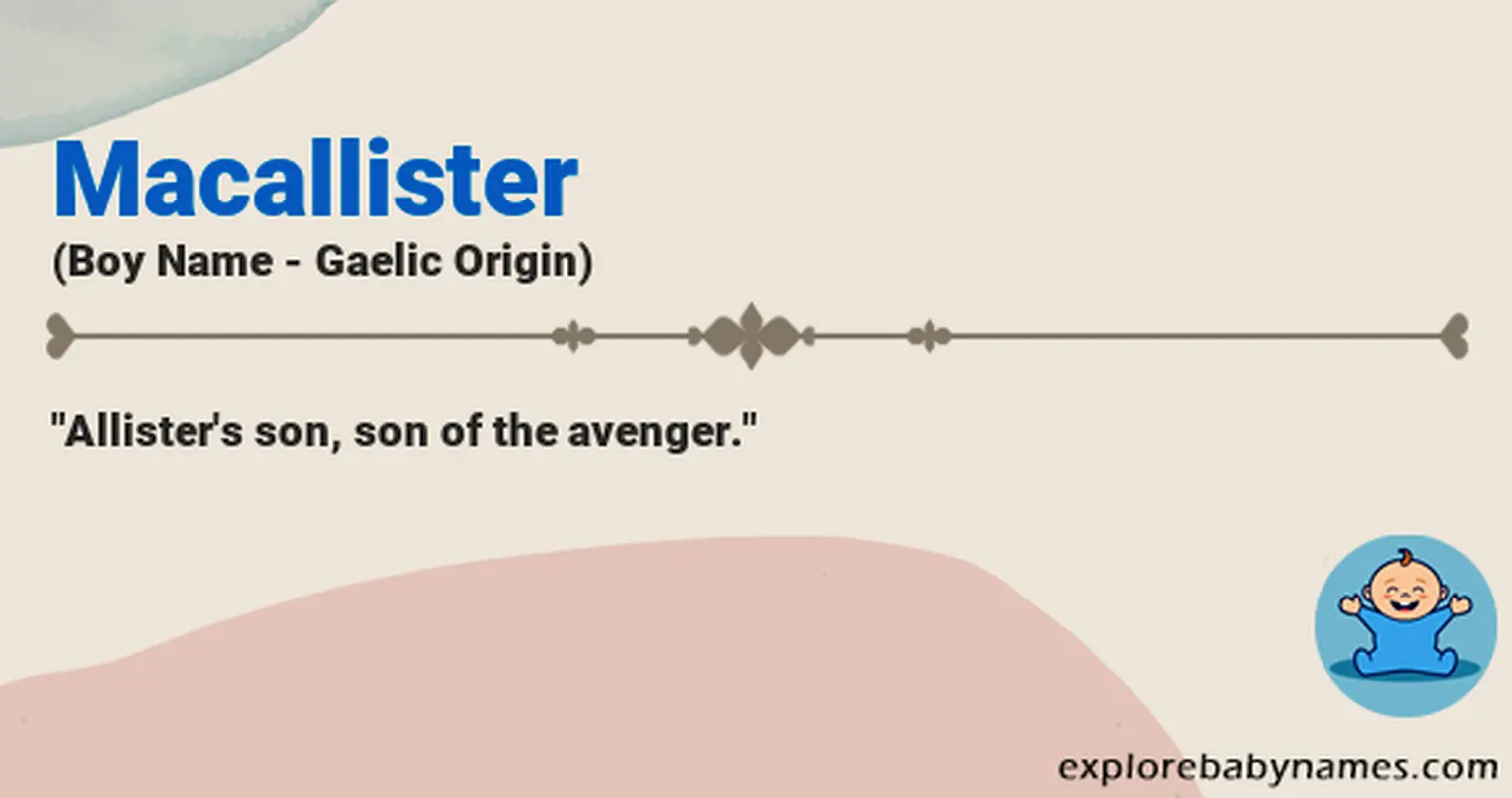 Meaning of Macallister