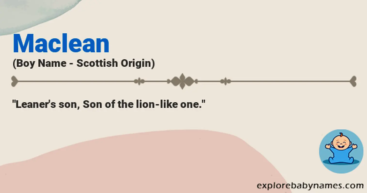 Meaning of Maclean