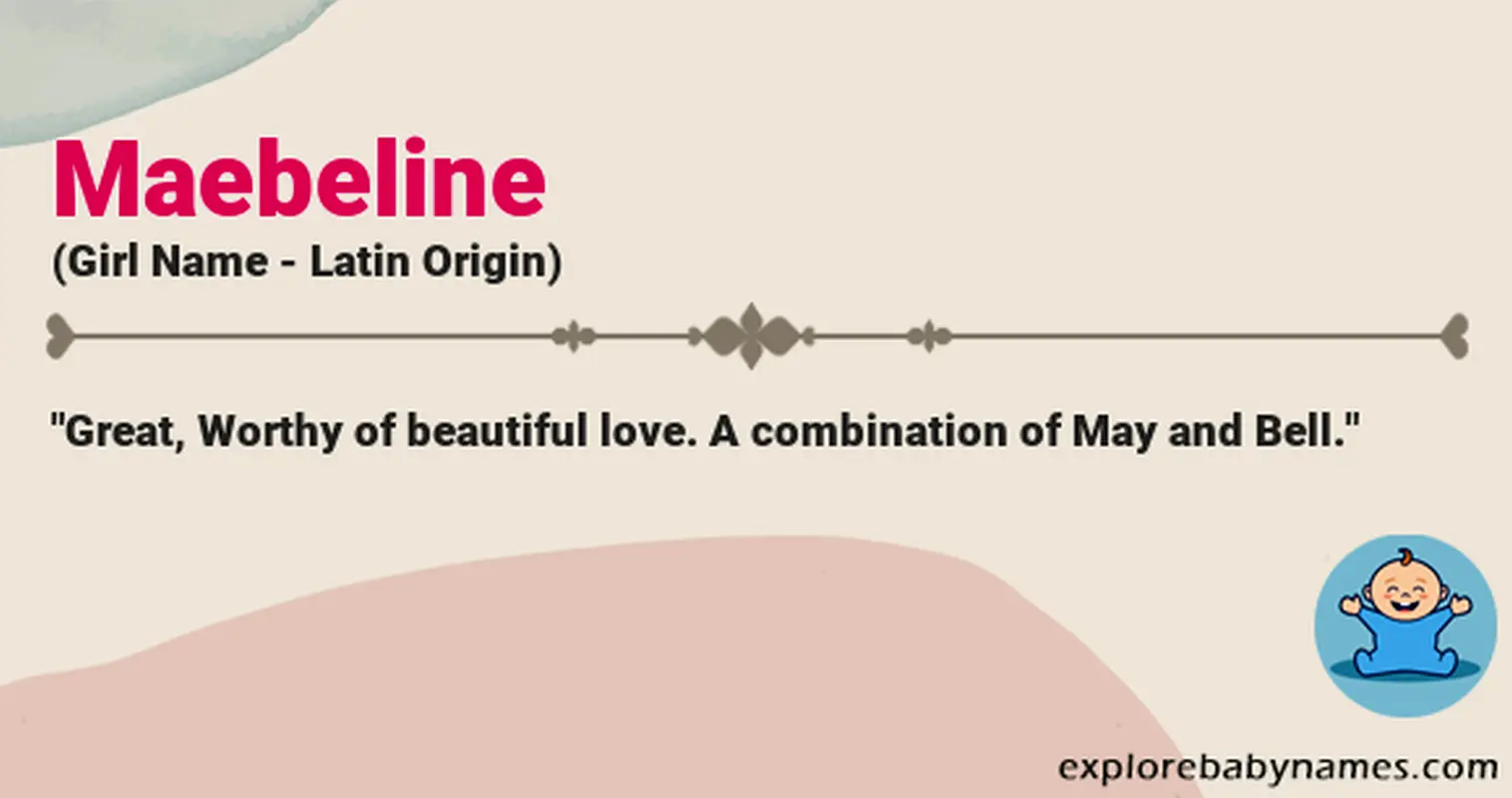 Meaning of Maebeline