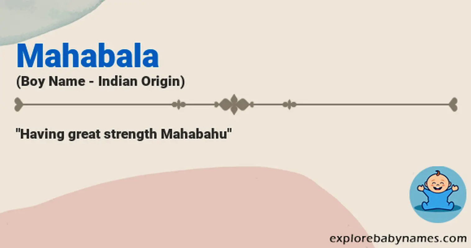 Meaning of Mahabala