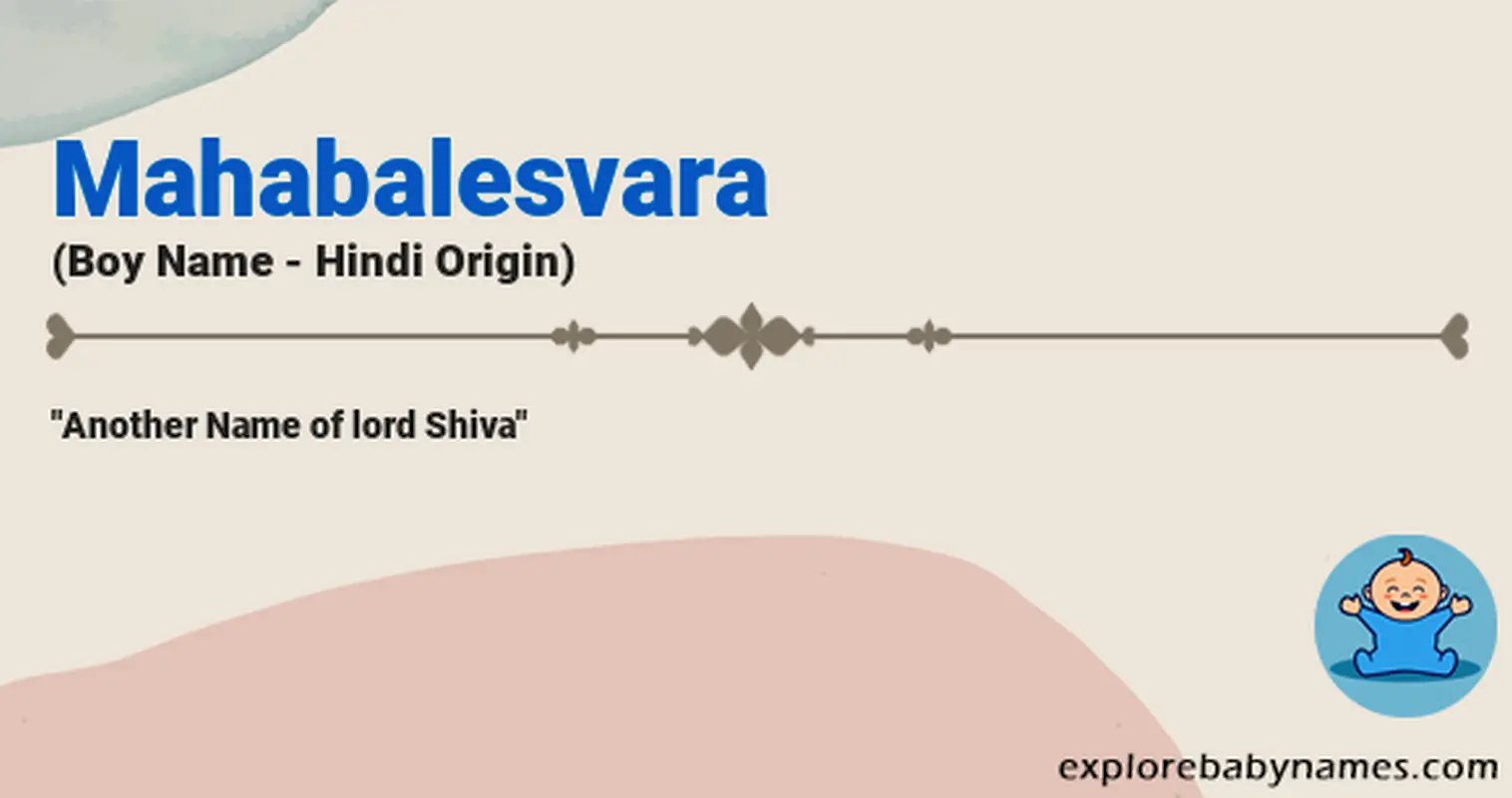 Meaning of Mahabalesvara