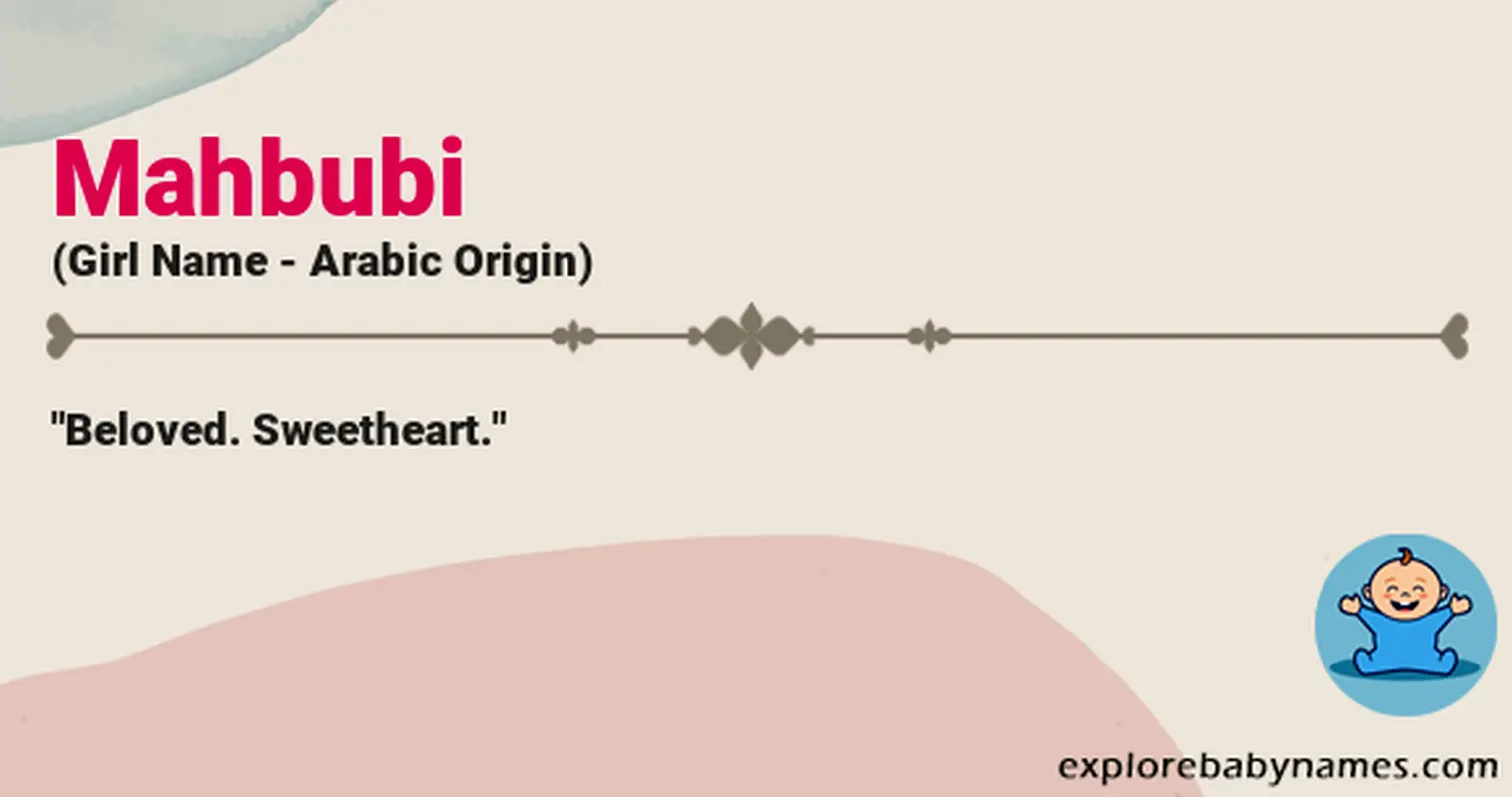 Meaning of Mahbubi
