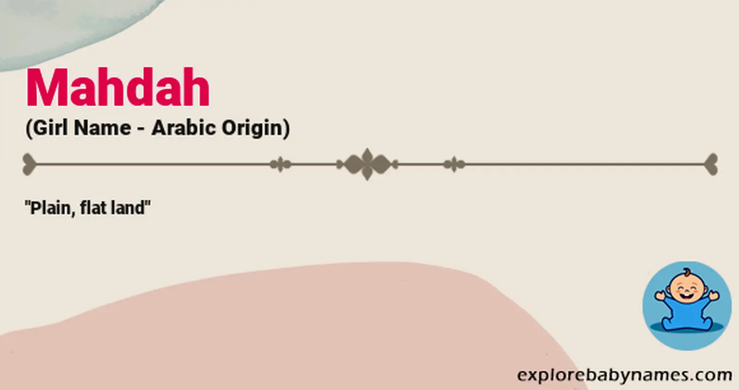 Meaning of Mahdah