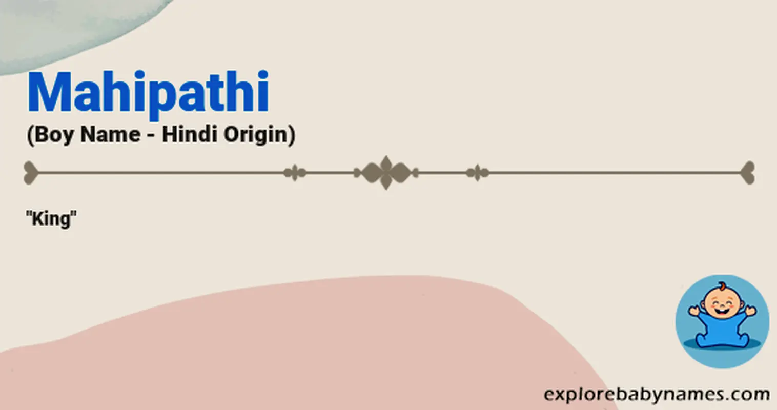 Meaning of Mahipathi