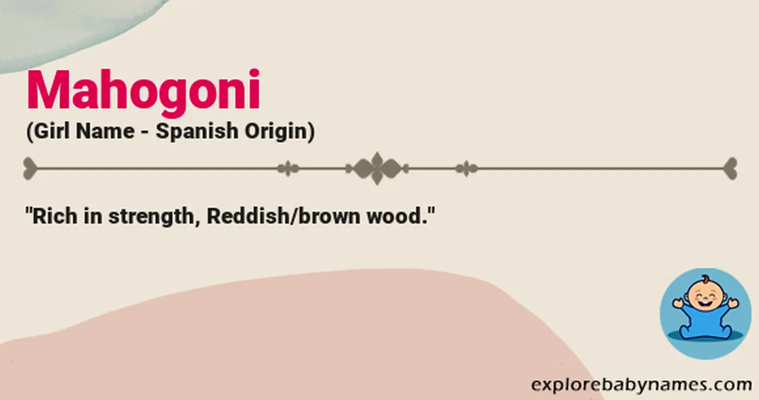 Meaning of Mahogoni