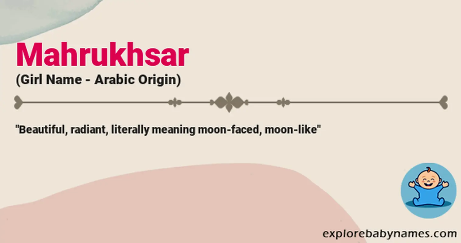 Meaning of Mahrukhsar