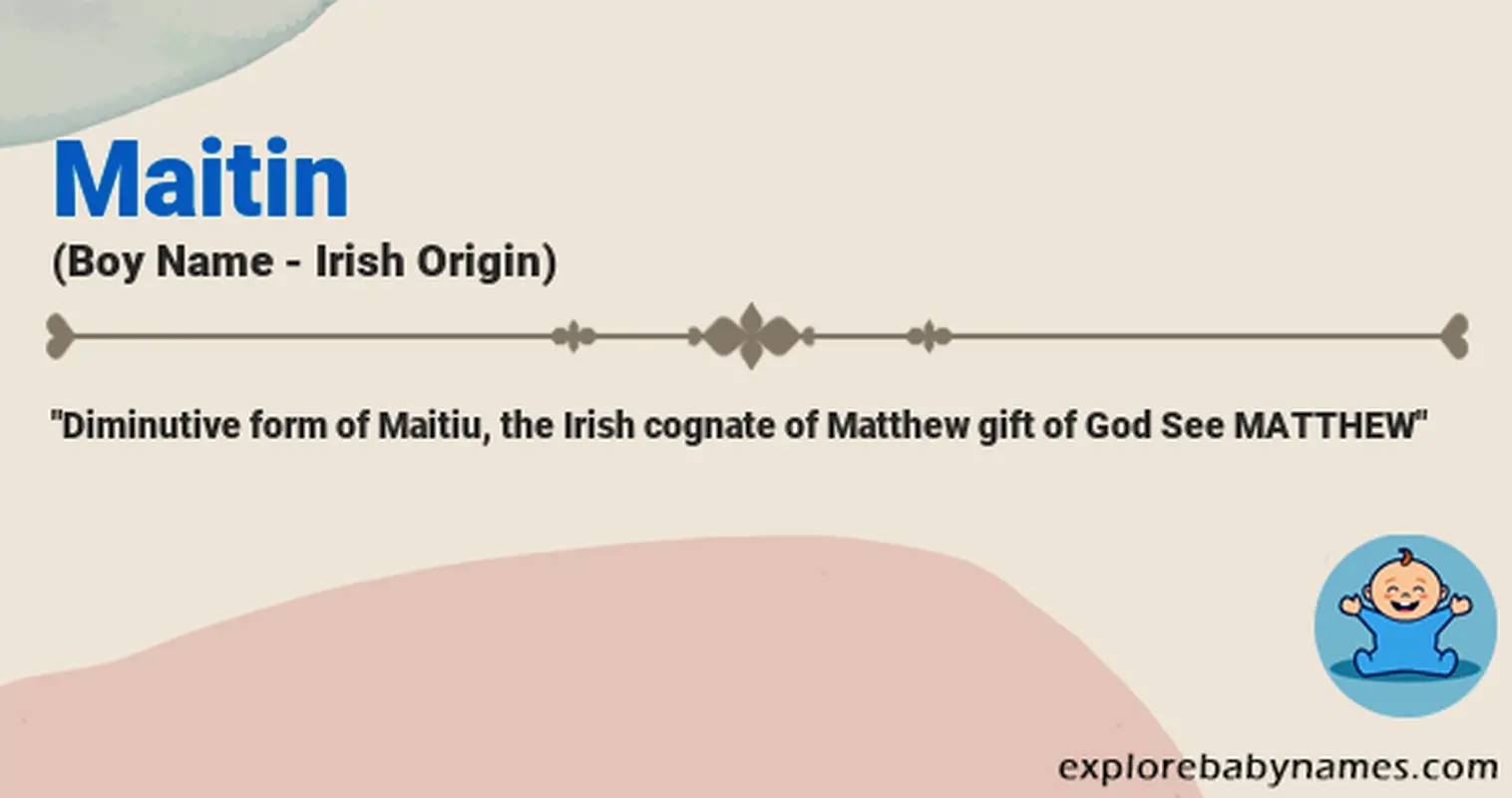 Meaning of Maitin