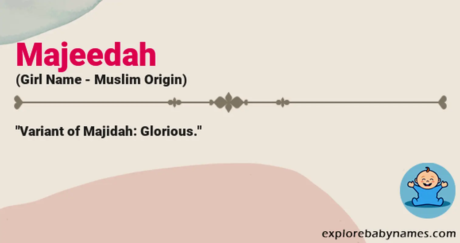 Meaning of Majeedah