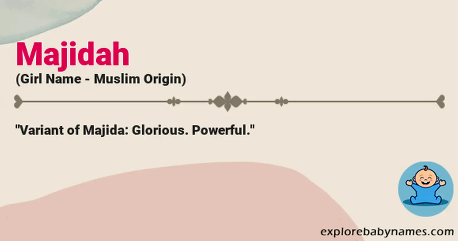 Meaning of Majidah