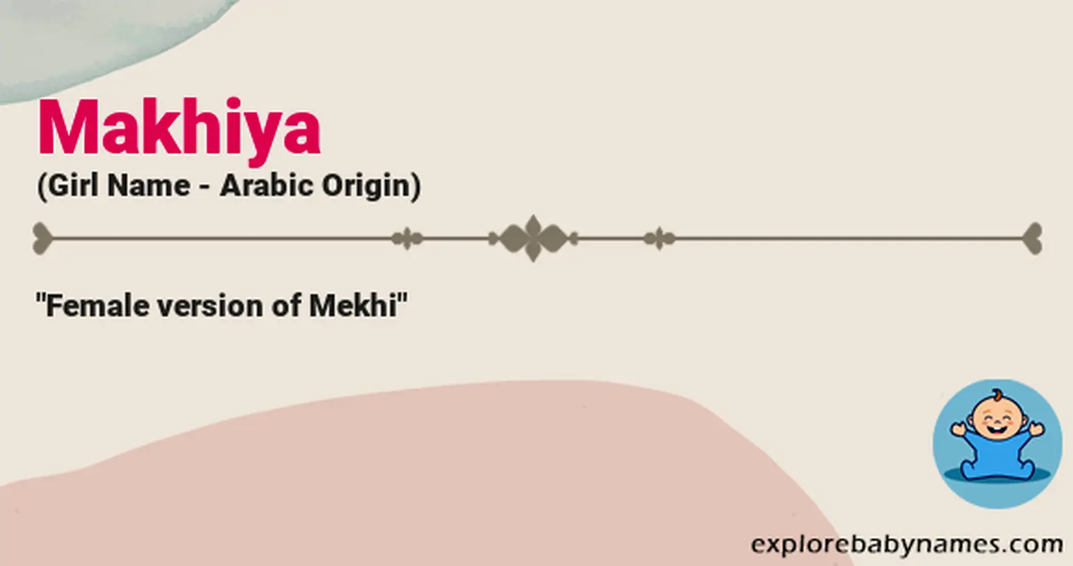 Meaning of Makhiya