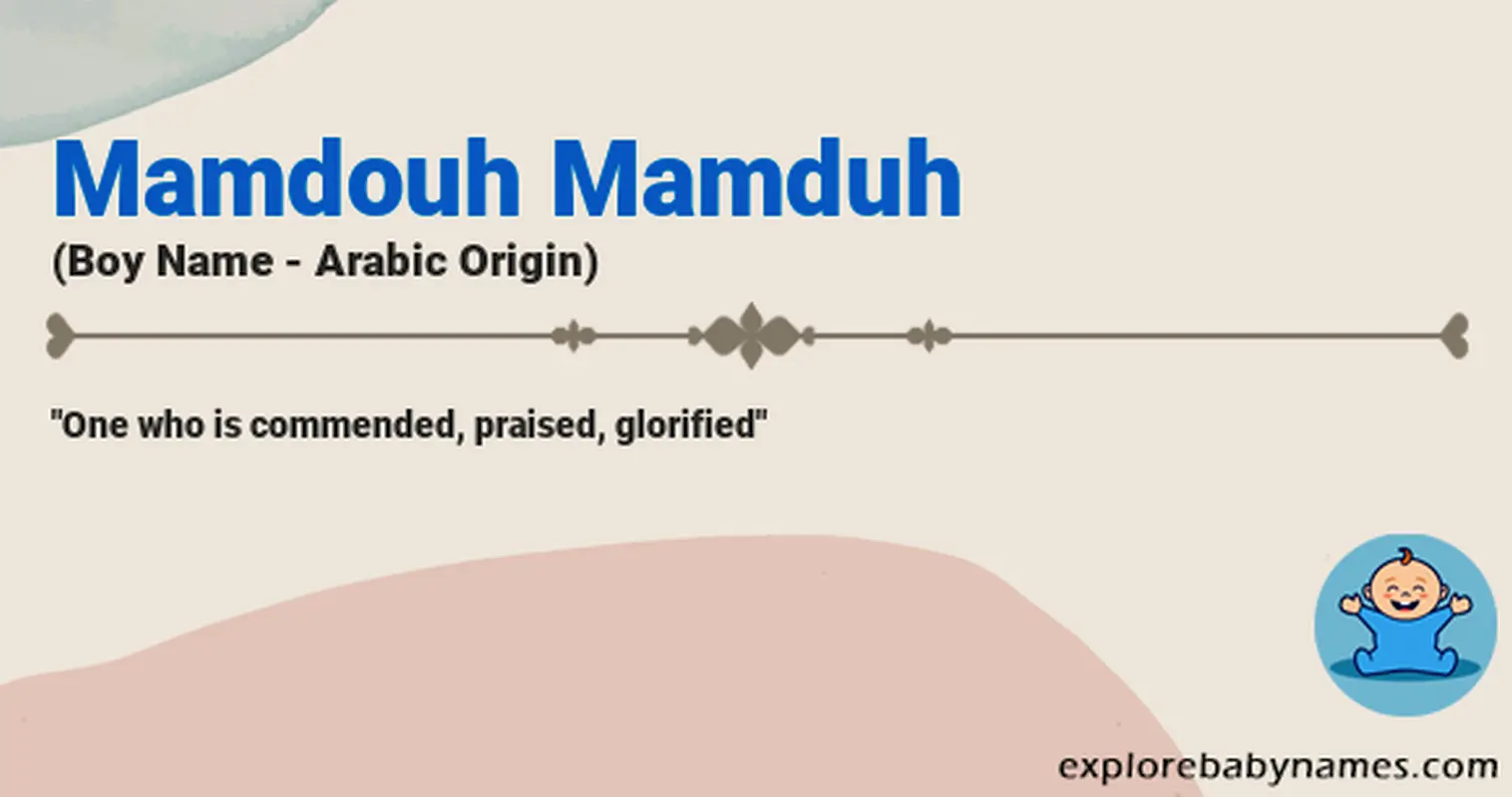 Meaning of Mamdouh Mamduh