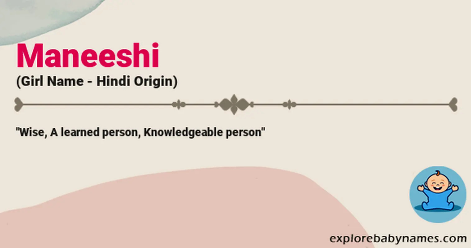 Meaning of Maneeshi