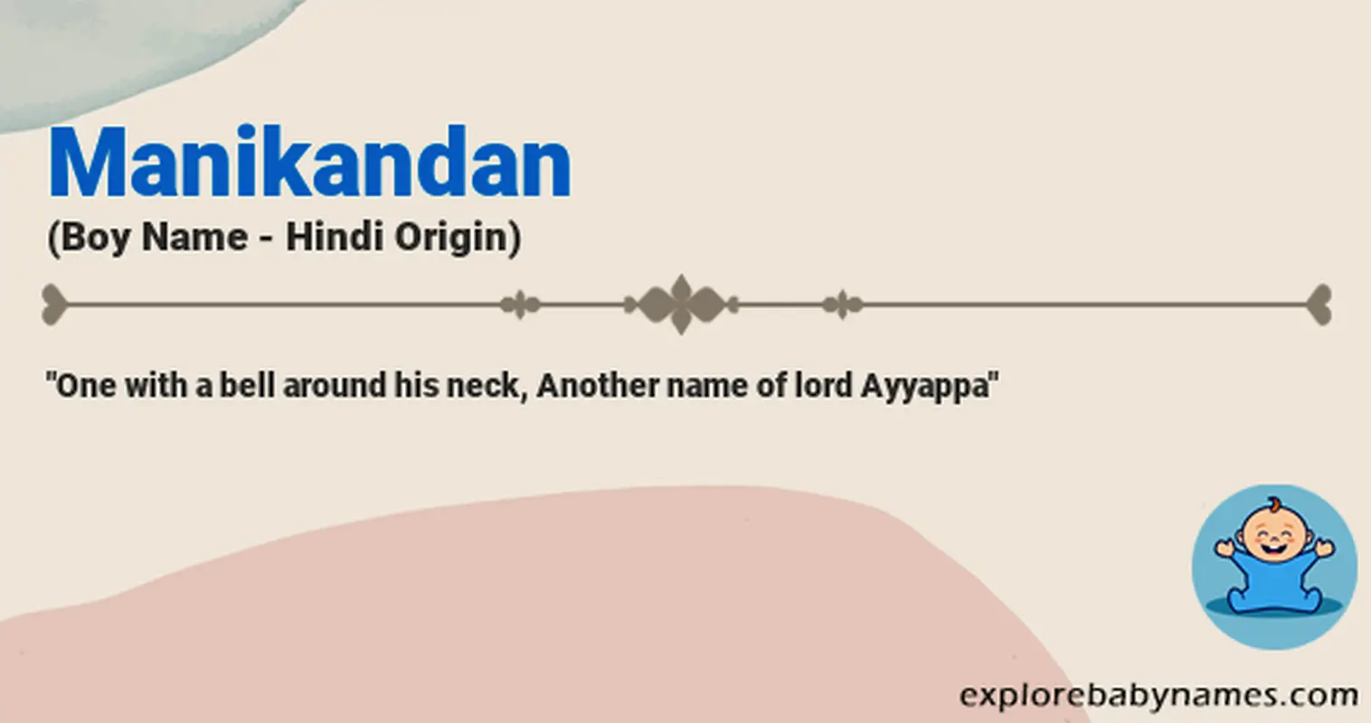 Meaning of Manikandan