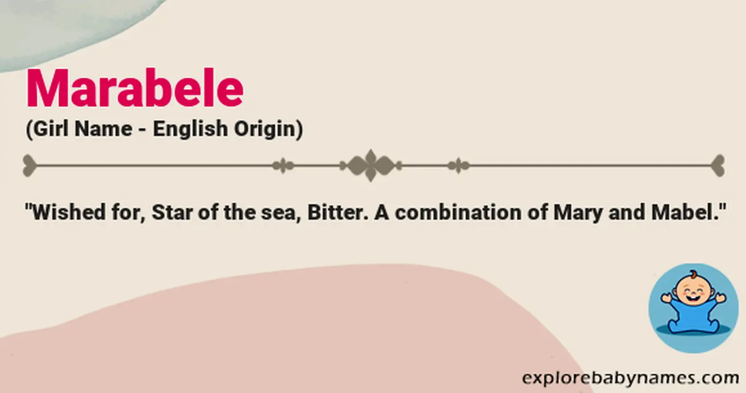Meaning of Marabele